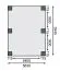 Doppelcarport Classic Grundpaket mit PVC-Dach, Farbe: Natur KDI, Grundfläche: 22,18 m²