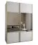 Kleiderschrank / Schiebetürenschrank | 245,5 x 170 x 64 cm | Soft-Close | 11 Fächer | 2 Kleiderstangen | 2 Schiebetüren | Spiegel | Farbe: Weiß