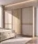 Schiebetürenschrank / Kleiderschrank | 2 Kleiderstangen | 7 Fächer | Eiche Cremona / Kaschmir | 270 x 62 x 220 cm | 3 Schiebetüren