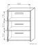 Schuhschrank Pamanukan 08, Farbe: Erle - Abmessungen: 78 x 60 x 35 cm (H x B x T)