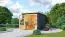 Gartenhaus mit Pultdach, Farbe: Anthrazit, Grundfläche: 4,84 m²