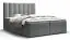 Großes Doppelbett mit genügend Stauraum Pirin 14, Farbe: Grau - Liegefläche: 180 x 200 cm (B x L)