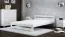 Neutrales Jugendbett Segudet 12, Kiefer Vollholz massiv, Farbe: Weiß - Liegefläche: 120 x 200 cm (B x L)