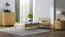Einzelbett im schlichten Design Encamp 01, Kiefer Vollholz massiv, Farbe: Naturbelassen Kiefer - Liegefläche: 80 x 200 cm (B x L)