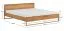 Doppelbett Amru 02 in Eiche geölt, Liegefläche: 160 x 200 cm, hochwertiges Massivholz Eiche, 91 x 169 x 210 cm, stilvoll und minimalistisch