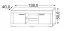 TV-Unterschrank Madryn 06, Farbe: Eiche Sonoma / Weiß - 50 x 138 x 40 cm (H x B x T)