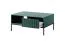 Couchtisch Worthing 08, Farbe: Grün / Schwarz / Gold - Abmessungen: 46 x 104 x 68 cm (H x B x T)