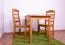 Tisch Kiefer massiv Vollholz Erlefarben Junco 228B (eckig) - 110 x 70 cm (B x T)