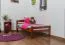 Kinderbett / Jugendbett "Easy Premium Line" K1/2n, Buche Vollholz massiv kirschrot lackiert - Liegefläche: 90 x 190 cm