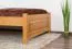 Kinderbett / Jugendbett Kiefer massiv Vollholz Erlefarben 78, inkl. Lattenrost - 100 x 200 cm