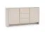 Kommode | Vytgarth 05 | 84 x 168 x 39 cm | Kaschmir | 3 Schubladen | 2 Türen | 4 Fächer | Sideboard | Push-to-Open | Anrichte | viel Stauraum