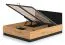 Schlafzimmer Komplett - Set B Dagali, 6-teilig, Farbe: Eiche / Schwarz, aus hochwertigen Materialien, ABS-Kantenschutz