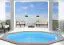 Pool aus Kiefernholz Sunnydream 04, Natur, 5,30 x 1,36 Meter, inklusive Premium Filteranlage,  Filtermedium, Poolleiter, Poolfolie, Boden- und Wandvlies, Edelstahl-Eckverbindungen