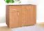 Kommode Kebumen 13, Farbe: Erle - Abmessungen: 84 x 120 x 40 cm (H x B x T)