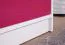 Kinderzimmer - Kommode Walter 06, Farbe: Weiß / Rosa Hochglanz - 85 x 120 x 40 cm (H x B x T)