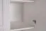 Weißer Kleiderschrank Kiefer Vollholz Pipilo 05, 225 x 95 x 60 cm, mit 1 Kleiderstange, 1 großen Fach und 1 Schublade, viel Stauraum, sehr robust