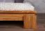 Doppelbett Tasman 04 Wildeiche massiv geölt - Liegefläche: 200 x 200 cm (B x L)