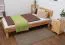 Kernbuche Futonbett 90 x 200 cm geölt Abbildung