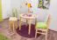 Esszimmertisch rund 90x90 cm Kiefer massiv, Farbe: Natur Abbildung