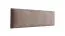 Polsterpaneele, 10er Set, Farbe: Braun, Bezug: Velour, Maße: 40 x 15 cm