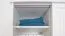 Kiefer-Kleiderschrank A-Qualität Weiß 195x92x59 cm