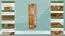 Dielenschrank Kiefer, Farbe: Eiche 190x47x60 cm