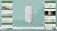 Kommode Kiefer massiv Vollholz weiß lackiert 031 - Abmessung 122 x 40 x 47 cm (H x B x T)