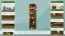 Regal - 40 cm breit, Kiefer Holz-Massiv, Farbe: Eiche