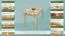 Holztisch Tisch 150x75 cm Kiefer massiv, Farbe: Natur