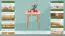 Holztisch Tisch 70x70 cm Kiefer massiv, Farbe: Natur