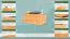 Truhe Holztruhe Kiefer massiv Vollholz Erlefarben 180 – 50 x 120 x 48 cm (H x B x T), Sitztruhe