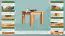 Couchtisch Kiefer massiv Vollholz Erlefarben Junco 485 – Abmessung: 60 x 60 x 50 cm (B x T x H)