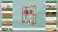Regal Kiefer massiv Vollholz Erlefarben Junco 57C - 60 x 30 x 86 cm (B x T x H)