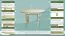 Holztisch Tisch 75x130 cm Kiefer massiv, Farbe: Natur