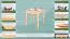 Holztisch Tisch 75x75 cm Kiefer massiv, Farbe: Natur