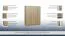 Schlafzimmer - Kleiderschrank, Farbe: Eiche Sonoma - 201 x 160 x 53 cm (H x B x T)