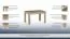 Esstisch ausziehbar Madryn 02, Farbe: Eiche Sonoma - 120-160 x 80 cm (B x T)