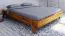 Wildeiche-Bett massiv | 180 x 200 cm | Wildeiche | Geölt | Natur Abbildung