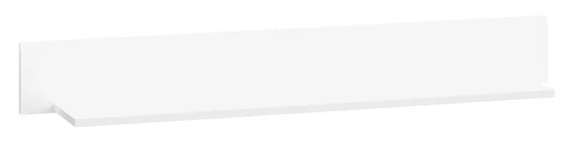 Hängeregal / Wandregal Orivesi 18, Farbe: Weiß - Abmessungen: 15 x 117 x 20 cm (H x B x T)