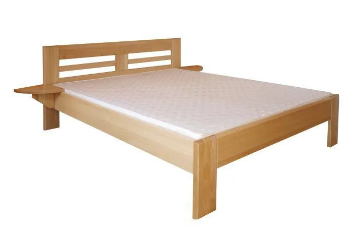 Buche Holzbett Bettgestell 160 x 200 cm Natur Abbildung