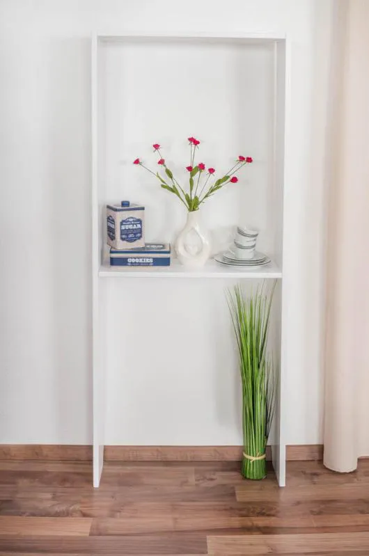 Regal, Bücherregal Buche Massivholz Abbildung