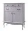 Kommode Bignona 10, Farbe: Kiefer weiß - 125 x 105 x 47 cm (H x B x T)
