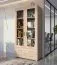 Vitrine Garut 12, Farbe: Sonoma Eiche - Abmessungen: 194 x 100 x 40 cm (H x B x T)
