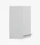 Hängeschrank / Drehtürenschrank | Parnassus 07 | Weiß | 2 Türen | Griffe: Metall | 71,5 x 60 x 29 cm | Metallgriffe | Hängeschrank für Küche