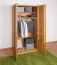 Easy Möbel Schlafzimmer Komplett - Set D Fazenda, 6 - teilig, teilmassiv, Farbe: Natur