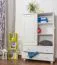Massivholz-Schrank, Farbe: Weiß 139x90x42 cm Abbildung