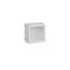 Kommode mit drei Türen Kausland 09, Farbe: Weiß - Abmessungen: 100 x 140 x 32 cm (H x B x T), mit Push-to-open Funktion
