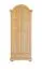Kleiderschrank 2-türig, Farbe: Natur 224x95x60 cm Abbildung