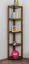 Standregal, 30 cm breit, Kiefer Holz-Massiv, Farbe: Eiche Abbildung