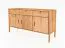 Kommode Wellsford 27 Wildeiche massiv geölt - Abmessungen: 79 x 142 x 46 cm (H x B x T)